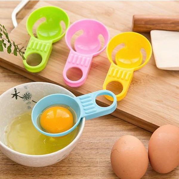 2 pièces en plastique'séparateur de jaune d'oeuf diviseur d'oeufs de qualité alimentaire protéines'sûrs pratiques outils à main d'oeuf cuisine Gadget