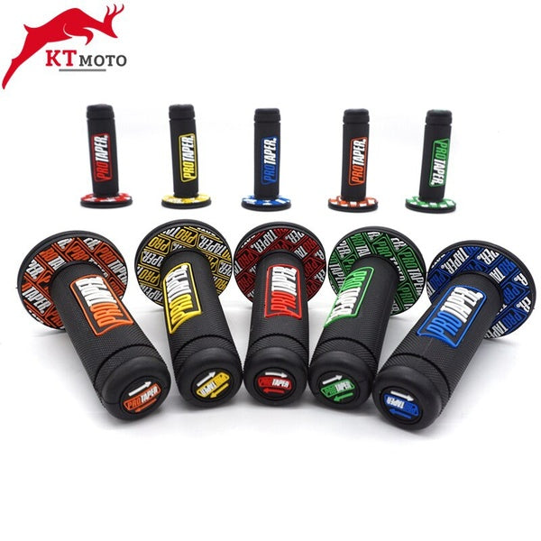 Haute qualité 7-8 "22mm moto Protaper poignée poignée Dirt Pit Bike Motocross guidon caoutchouc Gel poignées frein mains
