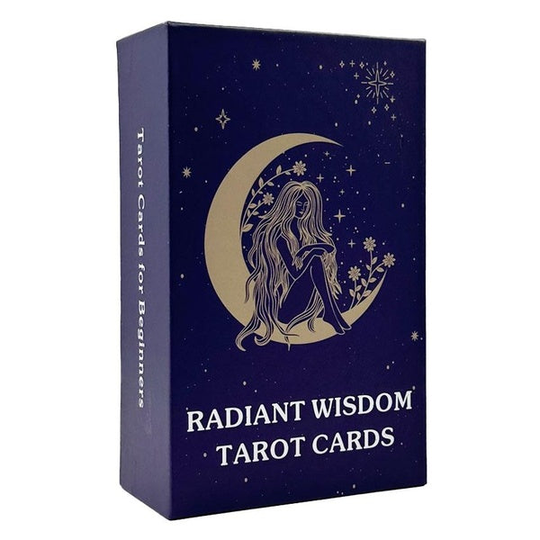 Radiant Wisdom Tarot Cards 12x7cm, 79-Cards Games No Manual