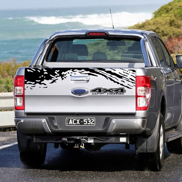 Tail Trunk Car Stickers Auto DIY Vinyl Film Decals Tuning Car Accessories Automobiles For Ford Ranger Off-road Universal Pickup
