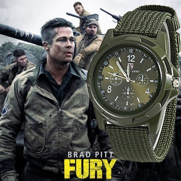 Hommes armée montre Nylon militaire mâle montres à Quartz tissu toile bracelet décontracté Cool hommes Sport cadran rond Relogios