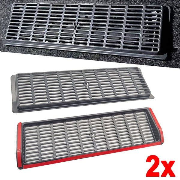 2Pcs Under Seat Lower Air Outlet Vent Cover Trim Fit For Tesla Model Y 2020-2021 ABS Cover Trim Home Cover Trim Car Accessories
