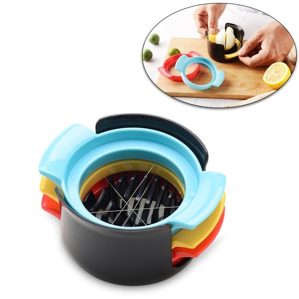 3 in 1 Fruit slicer Egg cutter Kitchen tool Camping accessories