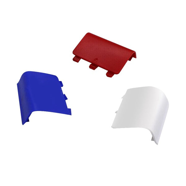 Porte de coque de couvercle de batterie bleue pour manette sans fil Xbox One