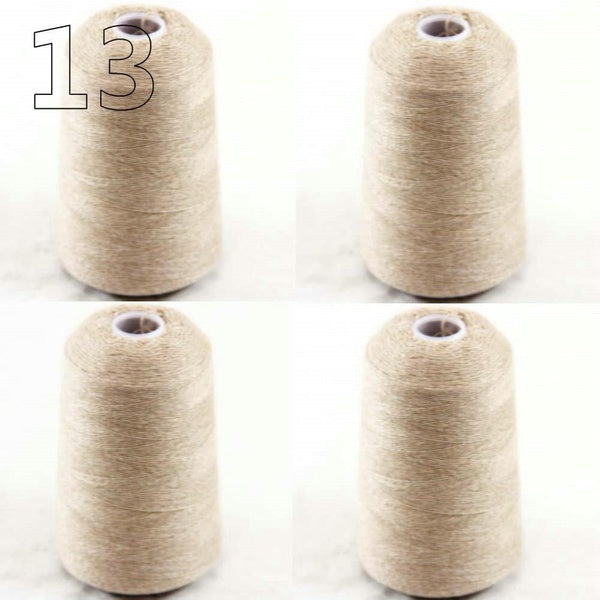 Sale NEW 4x100g Cone Soft Pure Cashmere Hand Knitting Crochet Yarn Wrap Shawl Pure Cashmere Yarn Biege 262-13-4 Professional sales of yarn, please pa