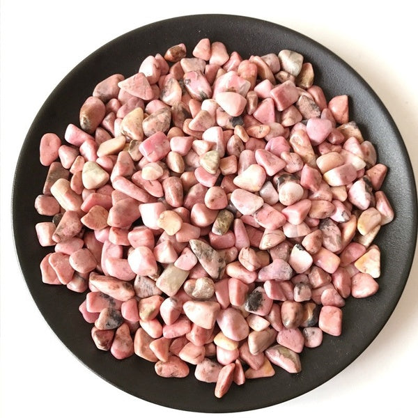 100g-pack Rose Polishing Natural Stone Gravel Fish Tank Rock Planting DIY Crafts