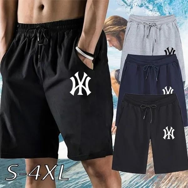 Nouveau Mode Bodybuilding Shorts De Sport Hommes Gym Fitness Pantalons Courts D'été Casual Mince Cool À Séchage Rapide Casual Shorts De Plage Imprimé