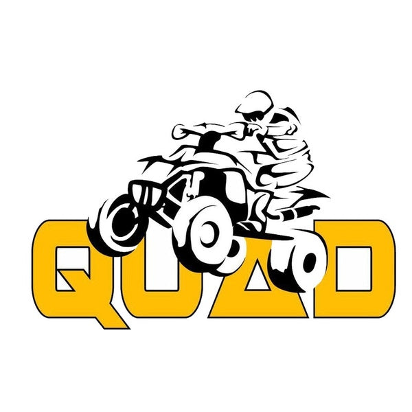 15.2CM*10CM Fashion Decoration Quad Bike Motorcycle Car Sticker 11-00246