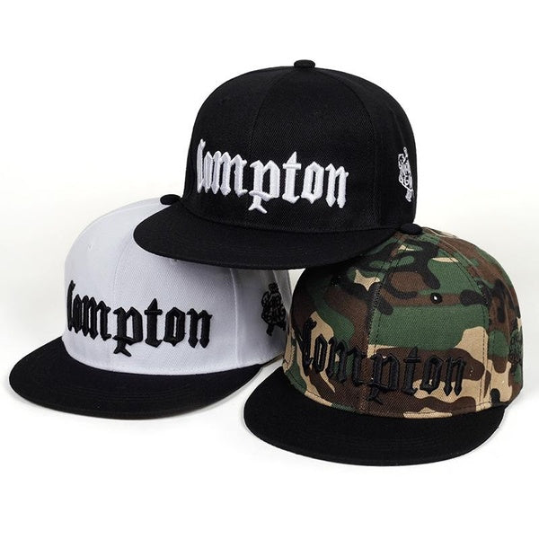 Fashion COMPTON embroidery baseball cap fashionhats adjustable cottoncasual caps hats