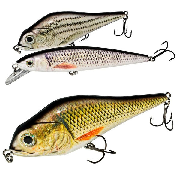 Fishing Lures for Bass Trout Swimbaits Bionic Swimming Minow Freshwater Saltwater Bait Lifelike Fish Fishing Tackle