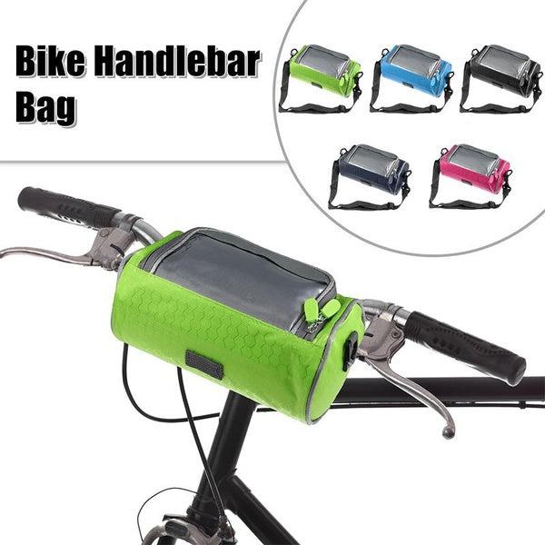Bicycle Waterproof Handlebar Bag Touch Screen Mobile Phone Bag Mountain Bike Bicycle Accessories Riding Bag