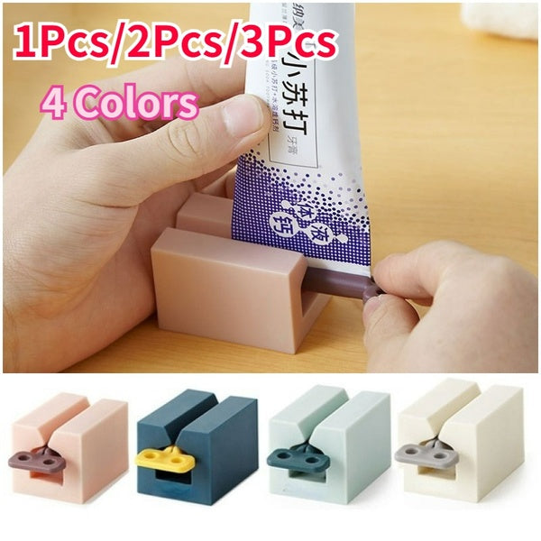 1Pcs-2Pcs-3Pcs New Rolling Tube Toothpaste Squeezer Manual Toothpaste Dispenser Toothpaste Dispenser Holder Bathroom accessories