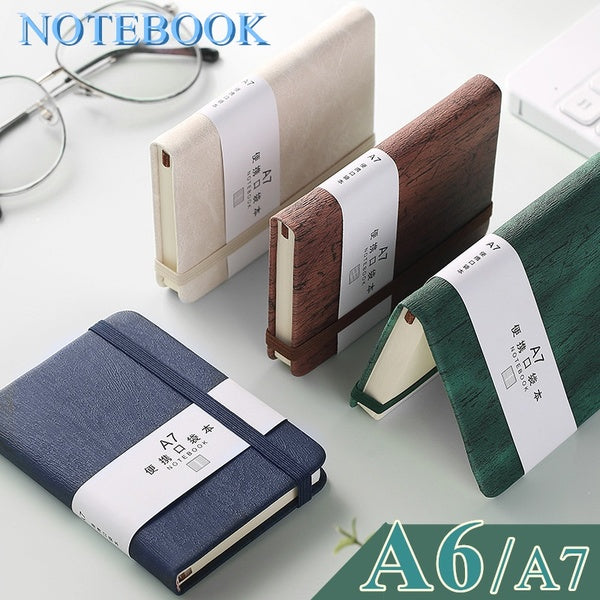 200 Page A7-A6 Notebook Portable Office Pocket Notebook Mignon Mini épais Pocket Notebook