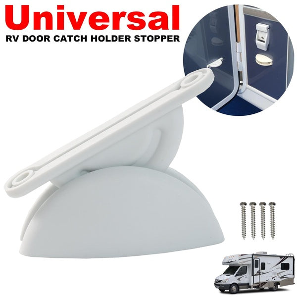 Yiyasu Store 1pc-2pcs Universal RV Caravan Door Catch Latch Holder Entry Door Stopper Limiter Nylon Clip Clamp Retainer Motorhome Campervan Trailer C