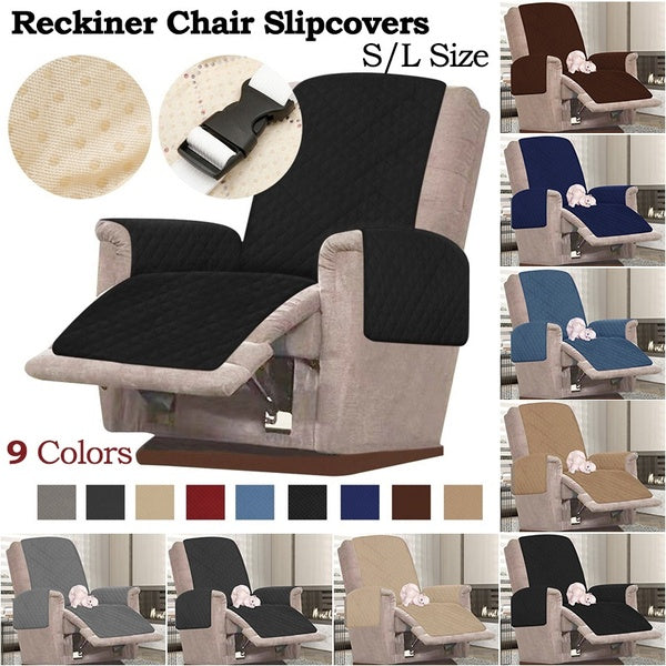 Universal Recliner Chair Slip Covers Recliner Protector Pet Cover for Recliner Anti-Slip Furniture Protector Sofa Armchair Slipcovers for Recliner So