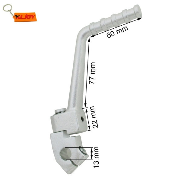 XLJOY Levier de démarrage en aluminium 13 mm pour 50 cc 110 cc 125 cc Pit Dirt Bike CRF50