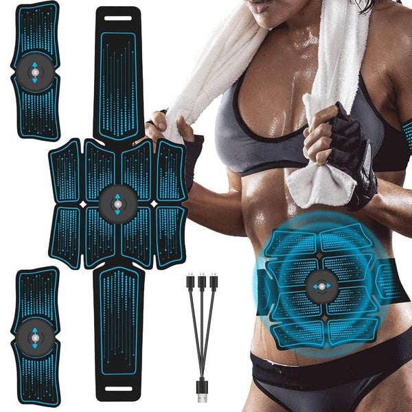EMS ceinture abdominale électrostimulation ABS stimulateur musculaire hanche entraîneur musculaire Toner maison Gym Fitness équipement femmes hommes