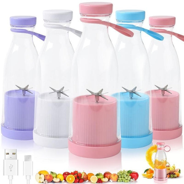 Portable Electric Wireless Mini Fruit Blender Juicer Machine,USB Rechargeable Fruit Blender Personal Juicer Cup Juice Maker For Smoothies And Shakes