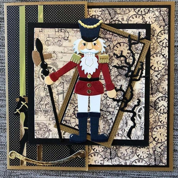 DIY Guard Soldiers Metal Cutting Dies for Scrapbooking-Photo Album Decorative Embossing Handcraft Die Cutting Template