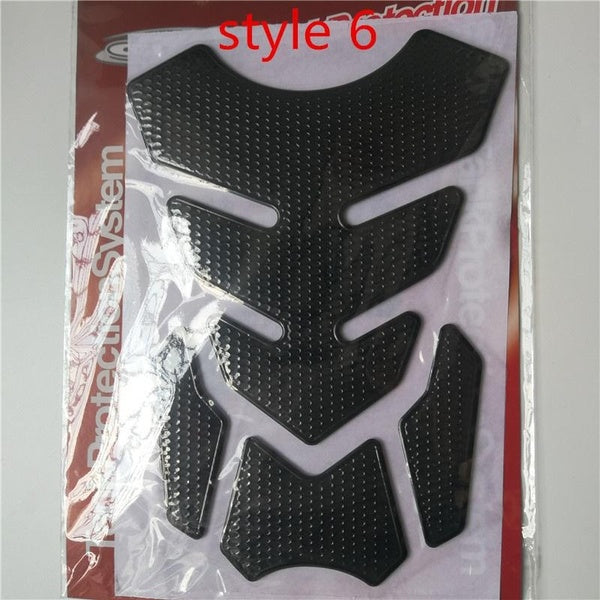 Motorcycle fuel tank protection decal sticker