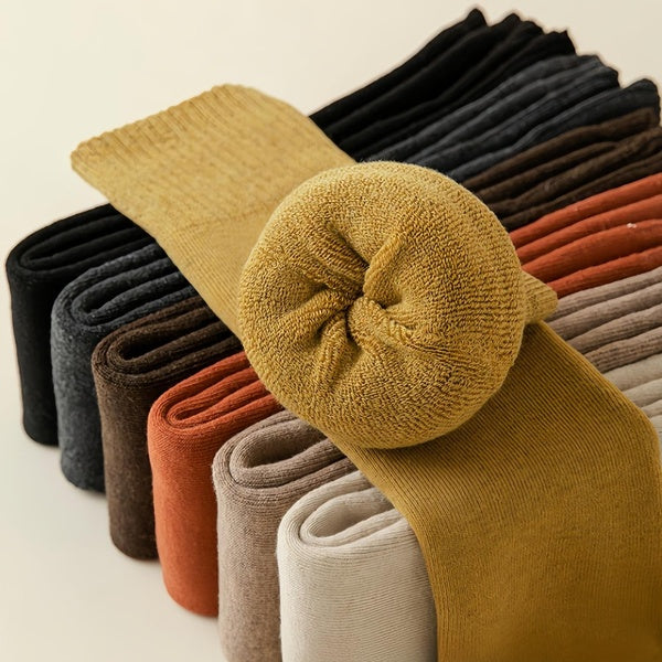 50CM 1 Pair Autumn and Winter Fashion Over Knee Warm Sock Thigh High Long Loose Boot Socks Leg Warmers Set for Women