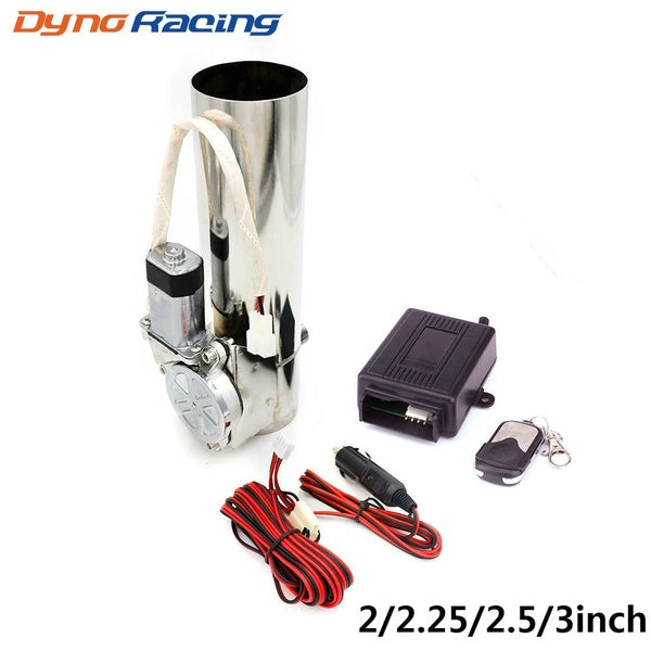2.25-2.5-3 inch Exhaust Control Valve Exhaust Pipe Electric Pipe Electrical Exhaust Cutout with Remote Control Wholesale