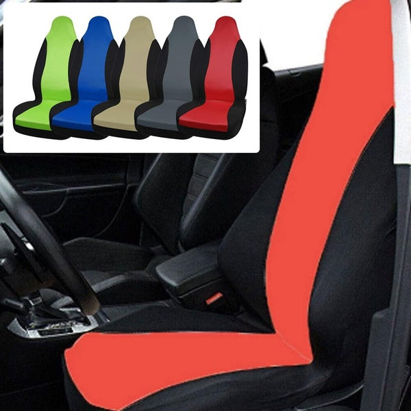 Universal Car Front Seat Cover Breathable Car Seat Mat Waterproof Car Seat Protector Automobiles Seat Covers 5 Colors