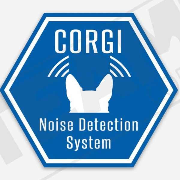 2pcs, Corgi Decal Vinyl Sticker