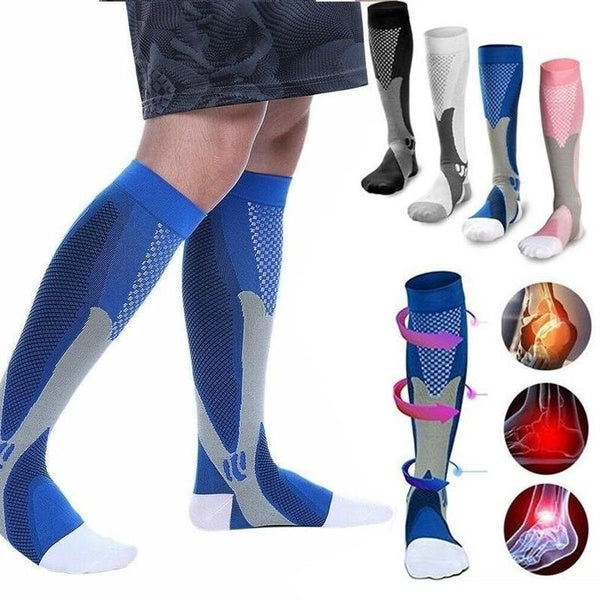 Graduated Medical Compression Socks for Women & Men 15-30 MmHg Is Best Graduated Athletic,Running,Flight,Travel,Nurses