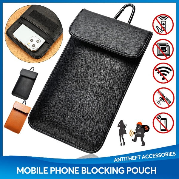 Multifonctionnel Anti-rayonnement Téléphone Portable Sac Enceinte Téléphone Rf Signal Blindage Bloqueur 5G GPS EMF Signal RFID Blocage Sac Clé De Voi