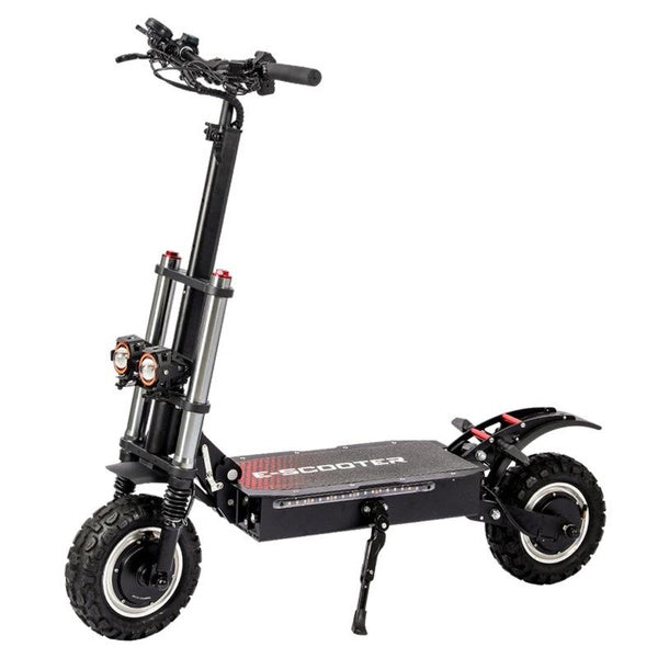 11 Inch Off-road Vacuum Tire 6000W Dual Drive Dual Shock Absorber Electric Scooter Foldable Power Scooter