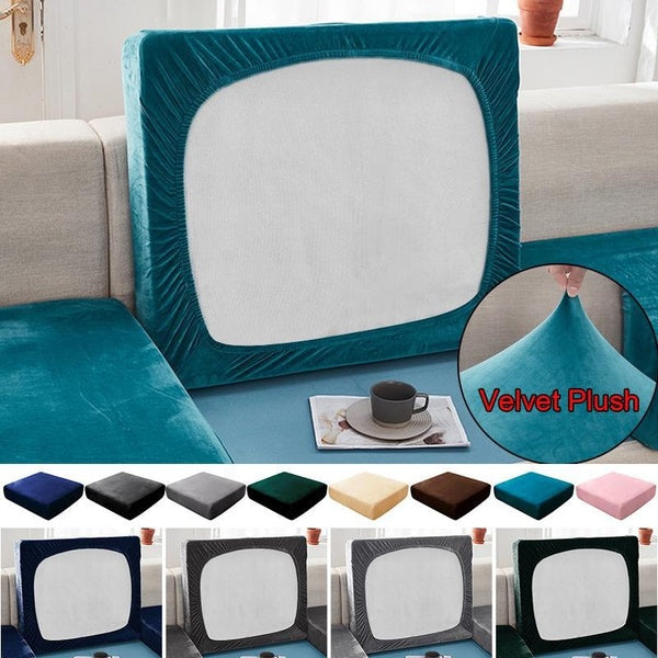 1pc velours peluche canapé housse de coussin pour salon animaux de compagnie enfants meubles protecteur haute étirement canapé housse lavable amovibl