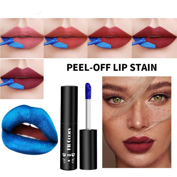 Water Proof Peel Off Lip Stain Long Lasting Matte Lipstick Glaze No Stick Cup Lip Gloss Lip Balm Beauty Lip Makeup Costmetics