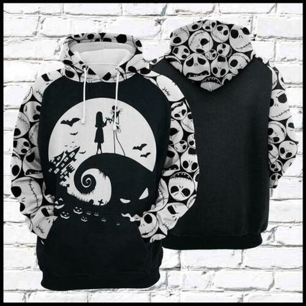 Jack Sally Love 3D HOODIE All Over Print
