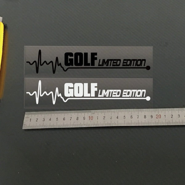 Reflective Decorate Car Accessories Decals Limited Edition Modification Stickers For Golf Motor Vehicle
