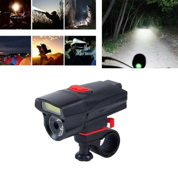 6 Modes AAA Battery Bicycle front Lights Bike Front Head light Cycling Bicycle LED Lamp Flashlight Bicycle Lamp Accessories