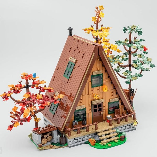 New 2080pcs Forest Tree House Model Building Block Brick Educatioanl Assembly Toy Children Boy Gift