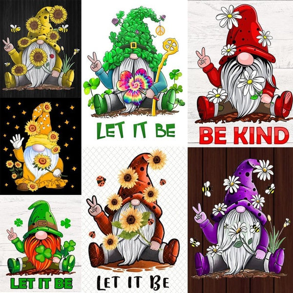 Santa Villain Christmas DIY 5D Diamond Painting Full Round Full Drill with Number Kits Home and Kitchen Fashion Crystal Rhinestone Cross Stitch Embro