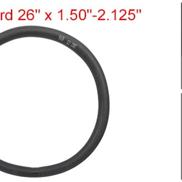 Tube de pneu de vélo noir 26 "x1.50"-1.75"-1.90"-1.95"-2.125" chambre à air de vélo