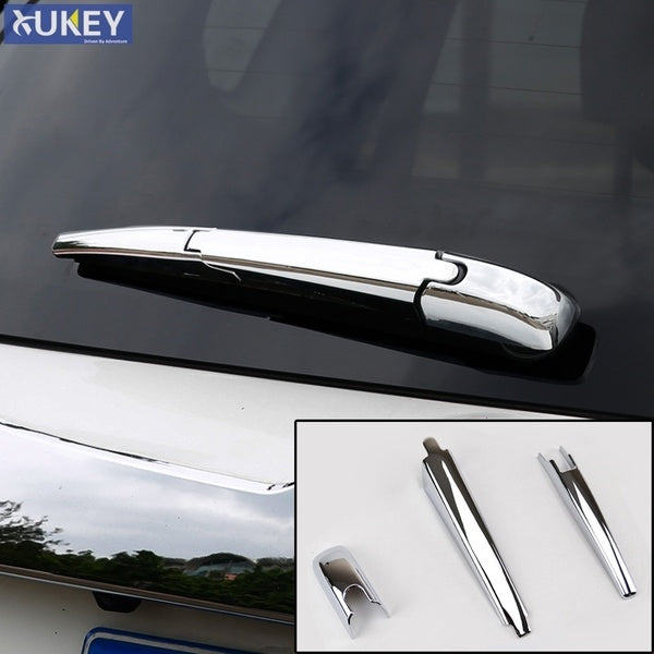 Fit For Toyota RAV4 RAV 4 ABS Chrome Rear Window Wiper Arm Blade Cover Trim Windshield Overlay Garnish Molding 2013 2014 2015 2016 2017