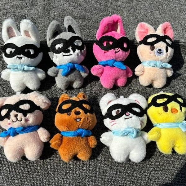 Kpop Stray Kids Skzoo StratyKids Kering Pilot Doll PILOT5 FM Keychain Doll Toy Accessories for Fans Collection and Gift Bang Chan Lee Know Felix