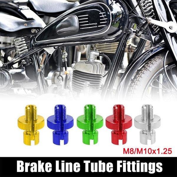 1 Pcs Brake Clutch Cable Line Adjuster Screw Adjusting Bolt with Slotted for Motorcycle Bike Scooter Aluminum Alloy Green-Black-Silver-Red-Gold-Blue