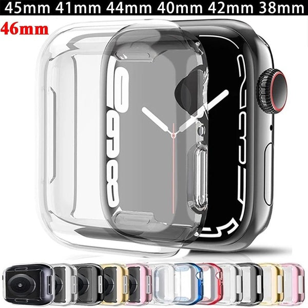 360 Full Screen Protector TPU with Film Case Cover for Apple Watch 10 46mm 9 8 7 6 SE Case 41mm 45mm 44 Mm 40 Mm 42mm 38mm for IWatch Series 5 4 3 2