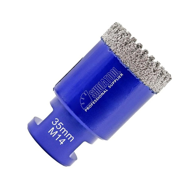 SHDIATOOL 1pc Diamond Drilling Core Bit for Granite Marble Tile Ceramic Hole Saw 20-68mm M14 Thread