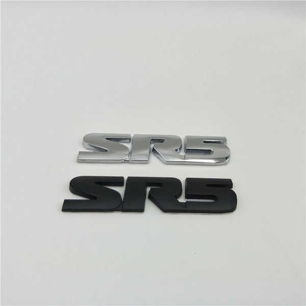 SR5 logo Rear Emblems Badge For Tacoma 4Runner Tundra Sequoia