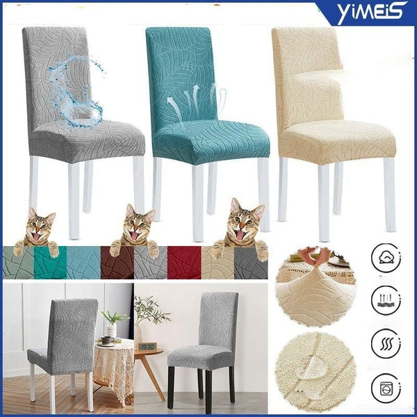 Waterproof Dining Room Chair Covers Stretch Dining Chair Slipcover Parsons Kitchen Chair Covers Chair Cover for Dining Room Chair Furniture Protector