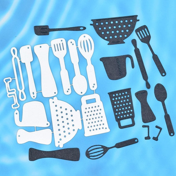Home Kitchenware Cutting Dies for DIY Scrapbooking Album Card Making Paper Crafts Embossing Dies