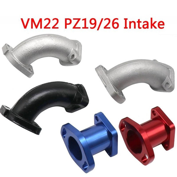 ZSDTRP - adaptateur principal de carburateur, Kits de tuyaux d'admission pour miku-ni VM22 PZ19-26, cyclomoteur, Scooter, Dirt Pit Bike