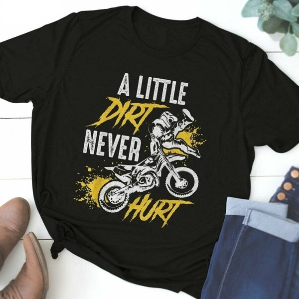 Cool Dirt Bike Gift for Men's Women's - Motocross T-Shirt Tee