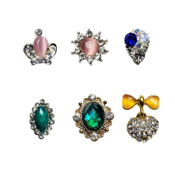 Nail Art Charm Shiny Rhinestones Crystal Opal Nail Supplies Manicure Accessorie